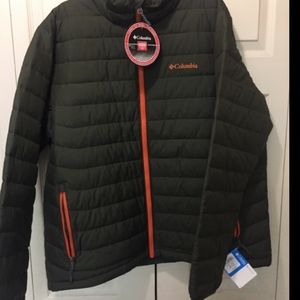 Columbia Mens Oyanta Trail Green Winter Jacket